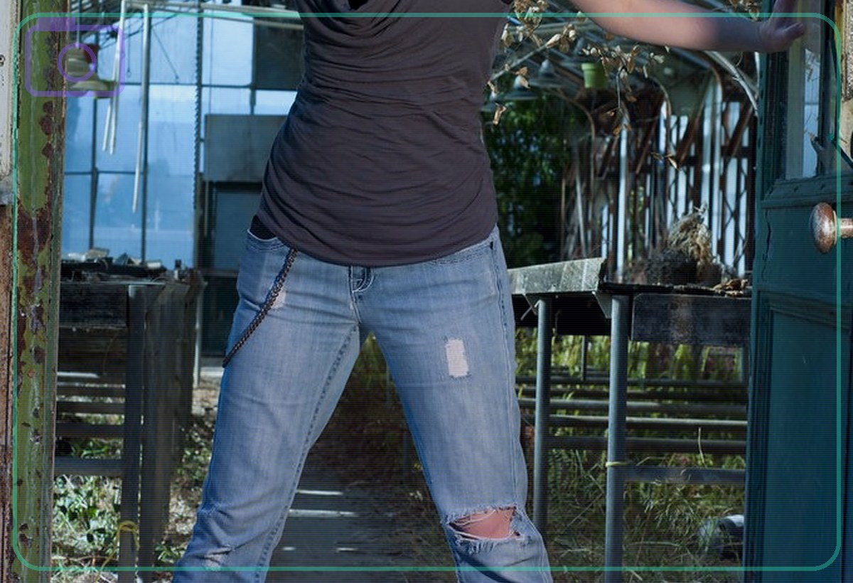 fashion movement in photo studio